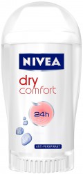 Дезодорант-антиперспирант для женщин, Nivea (Нивея) 40 мл драй защита и комфорт стик